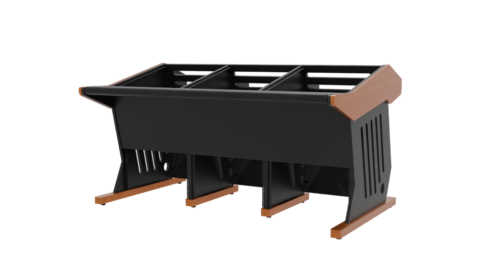 Stylish Modern Storage Table 3D Model - Professional 3D Model Render 12