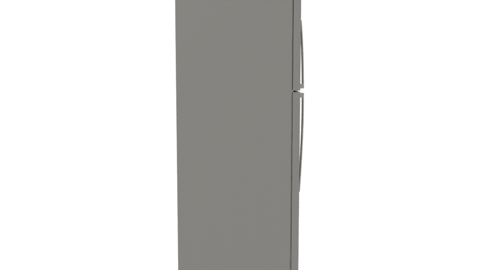 Sleek Stainless Steel Refrigerator 3D - Professional 3D Model Render 8