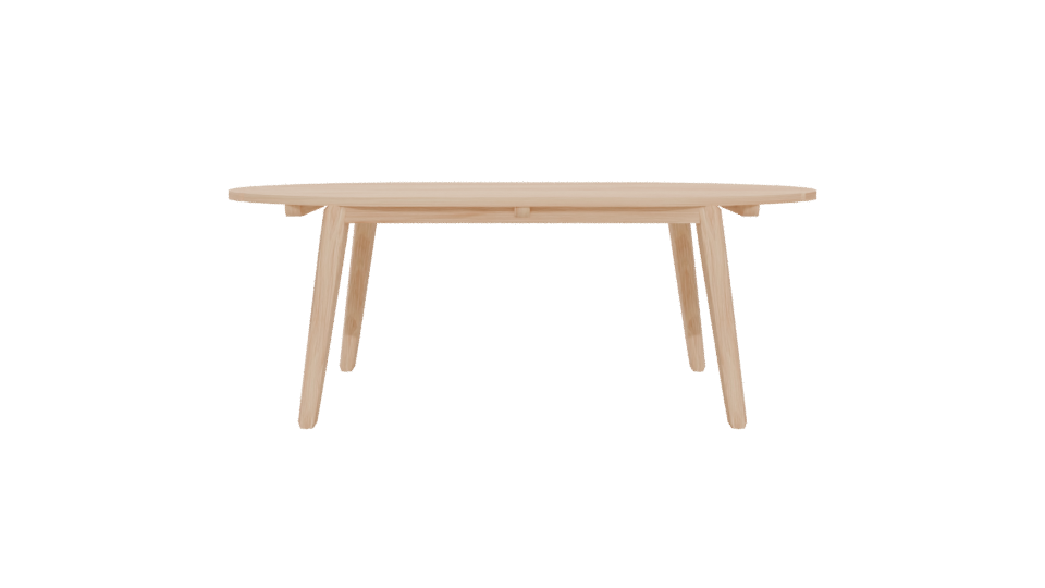 Bergen Acacia Coffee Table 3D - Professional 3D Model Render 5