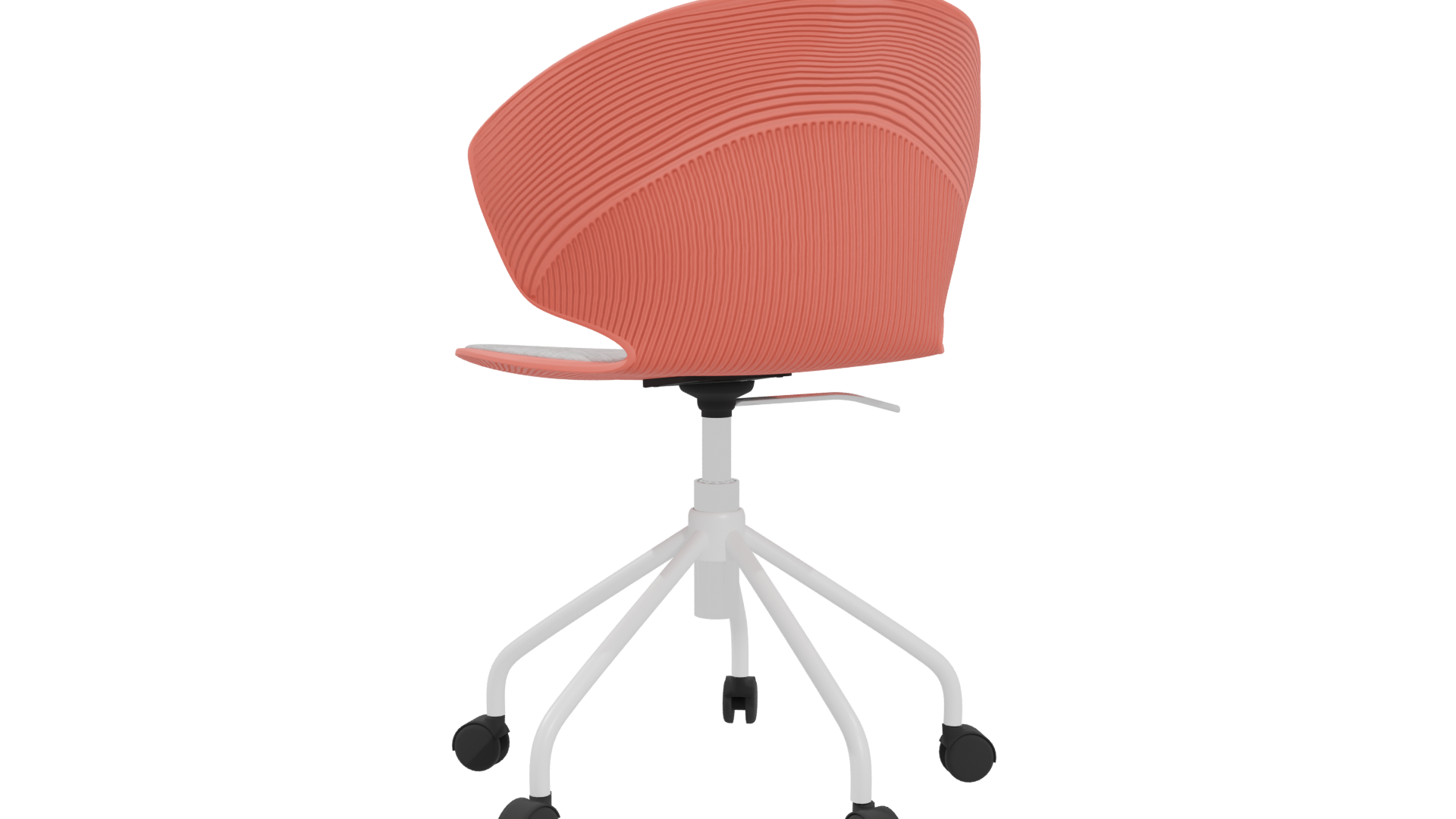 Stylish Modern Office Chair 3D - Professional 3D Model Render 4