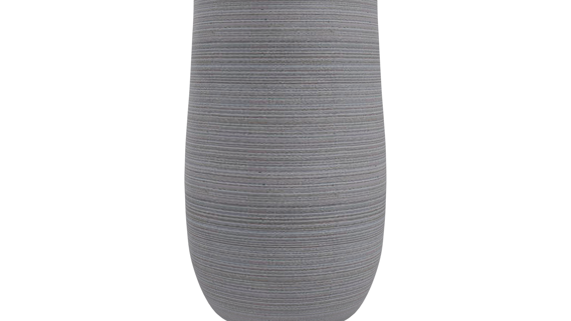 Tall Taupe Fiber Planter 3D Model - Professional 3D Model Render 25