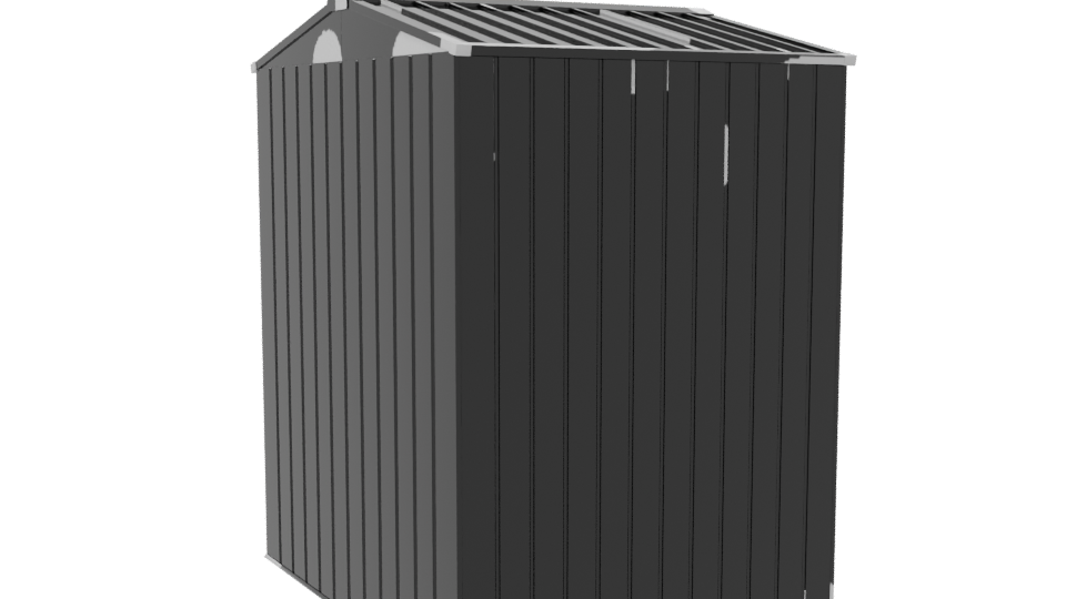 Garden Storage Shed 3D Model - Professional 3D Model Render 7