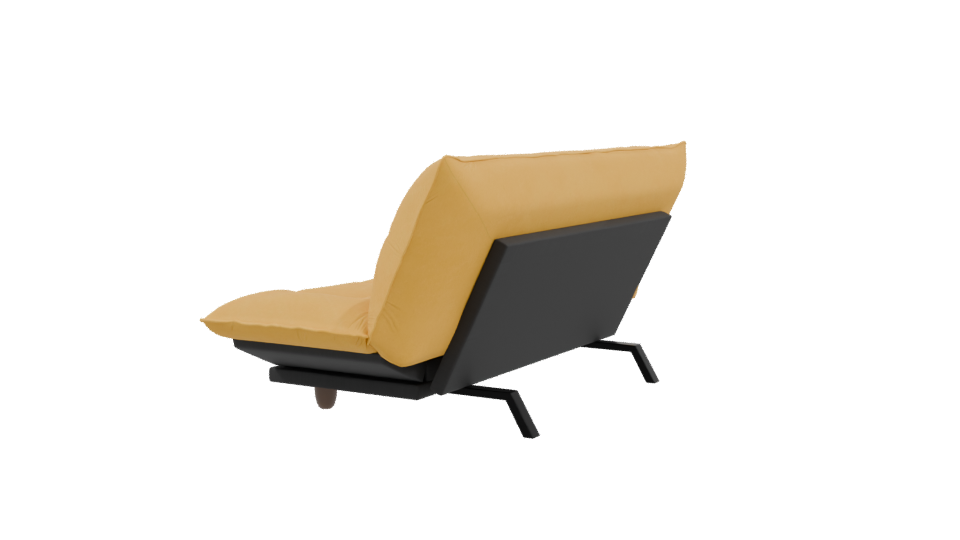 Modern Futon Pillow 3D Model - Professional 3D Model Render 3