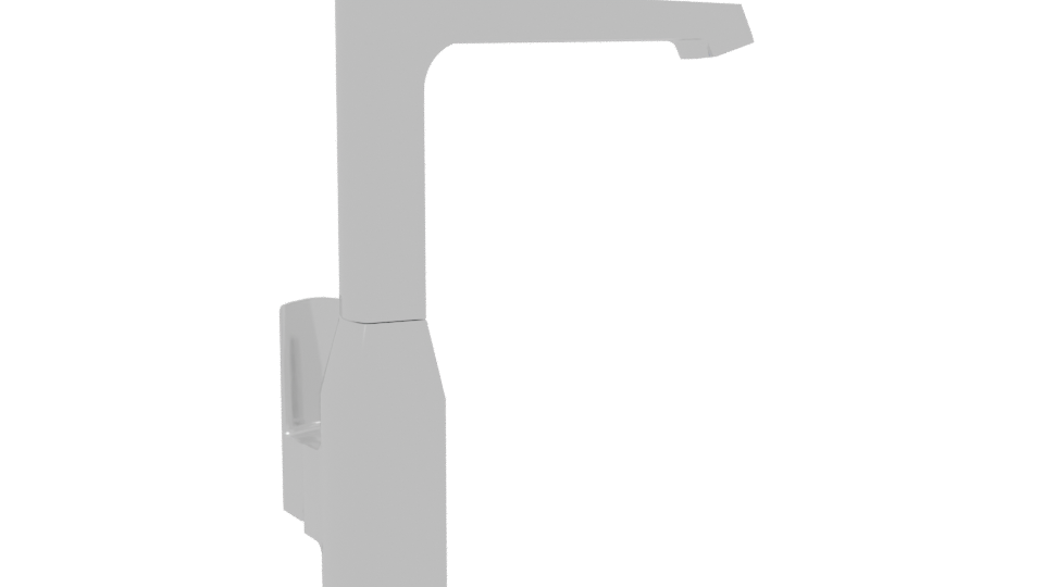 Metallic Robotic Arm Model - Professional 3D Model Render 7