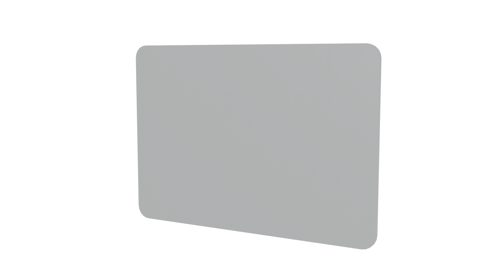 Sleek Metallic Switch Plate 3D Model - Professional 3D Model Render 6