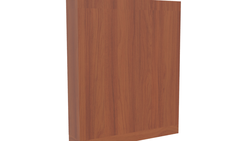 Stylish Wooden Wardrobe 3D Model - Professional 3D Model Render 4
