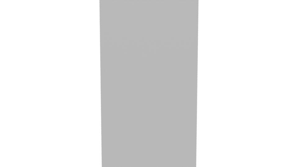 Minimalist Double Door Cabinet 3D - Professional 3D Model Render 5