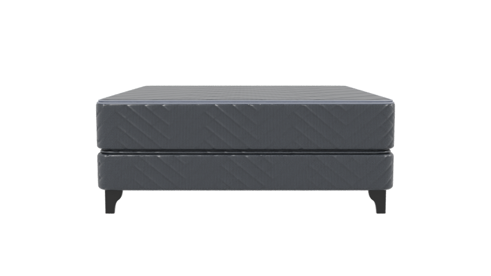 Stylish King Size Bed Model - Professional 3D Model Render 2