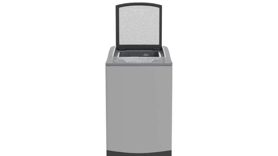 Modern Washing Machine 3D Model - Professional 3D Model Render 11
