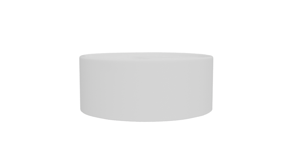 Sleek Freestanding Bathroom Sink Model - Professional 3D Model Render 12