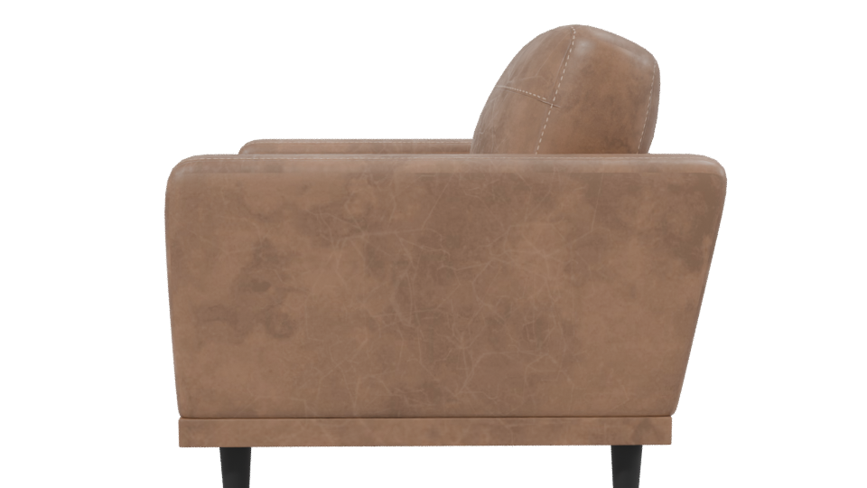 Stylish Modern Lounge Chair 3D - Professional 3D Model Render 2