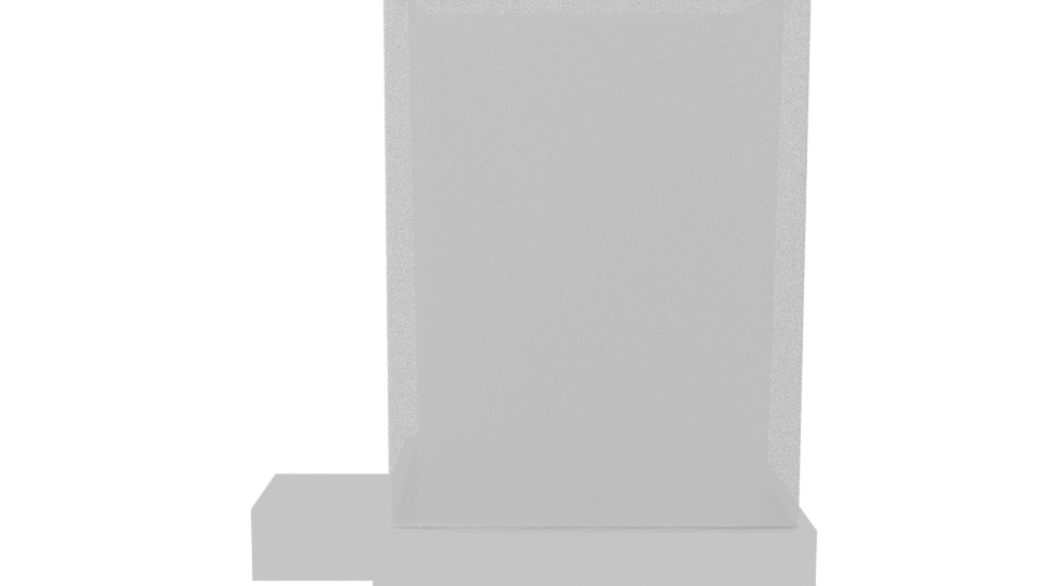 Minimalist Display Stand 3D Model - Professional 3D Model Render 8