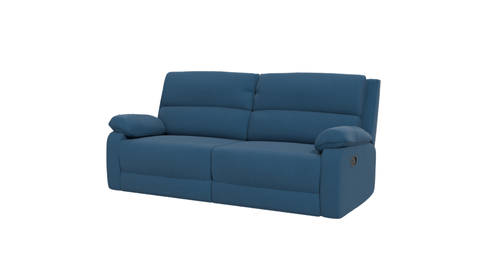 Contemporary Fabric Sofa 3D Model - Professional 3D Model Render 12