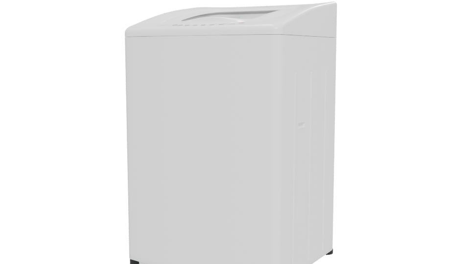 Top-Loading Washing Machine 3D - Professional 3D Model Render 12