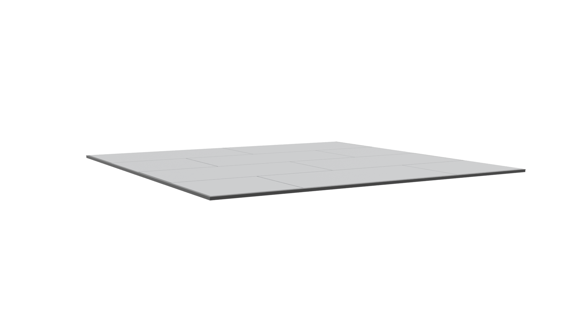 Minimalist Floor Panel Model - Professional 3D Model Render 7