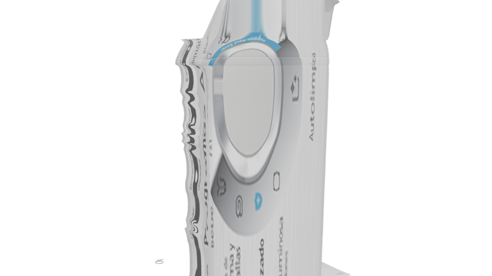 Stylish Top-Load Washing Machine 3D - Professional 3D Model Render 4