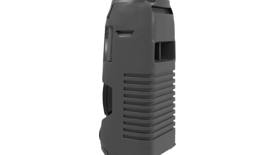 Dynamic Multimedia Speaker 3D Model - Professional 3D Model Render 3