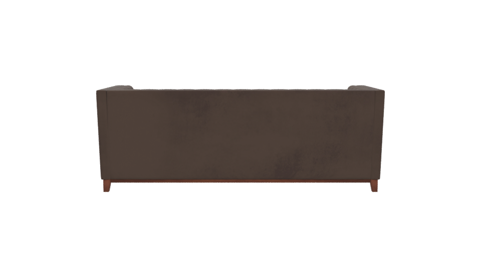 Sofa Roma 3C Velvet Chocolate 3D - Professional 3D Model Render 5