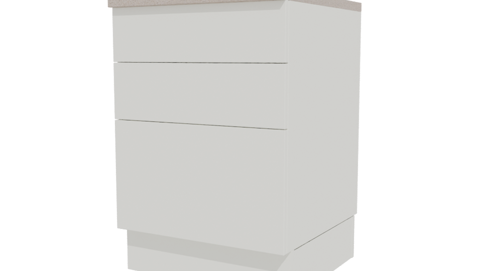 Stylish Modern Storage Cabinet 3D - Professional 3D Model Render 12