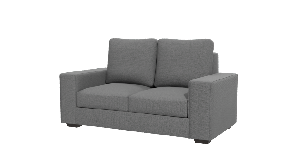 Modern Gray Sofa 3D Model - Professional 3D Model Render 12