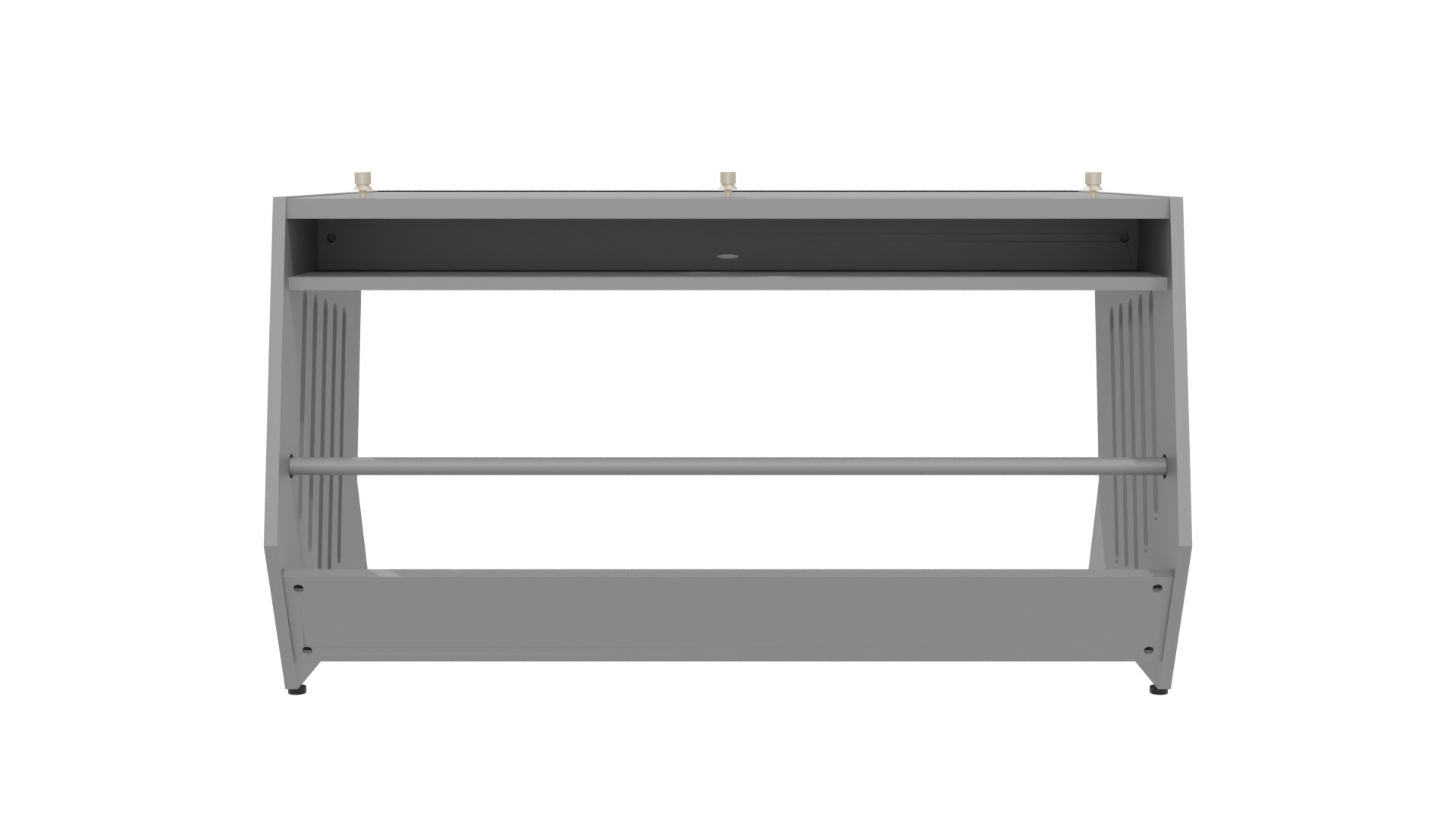 Sleek Modern Office Table 3D - Professional 3D Model Render 5