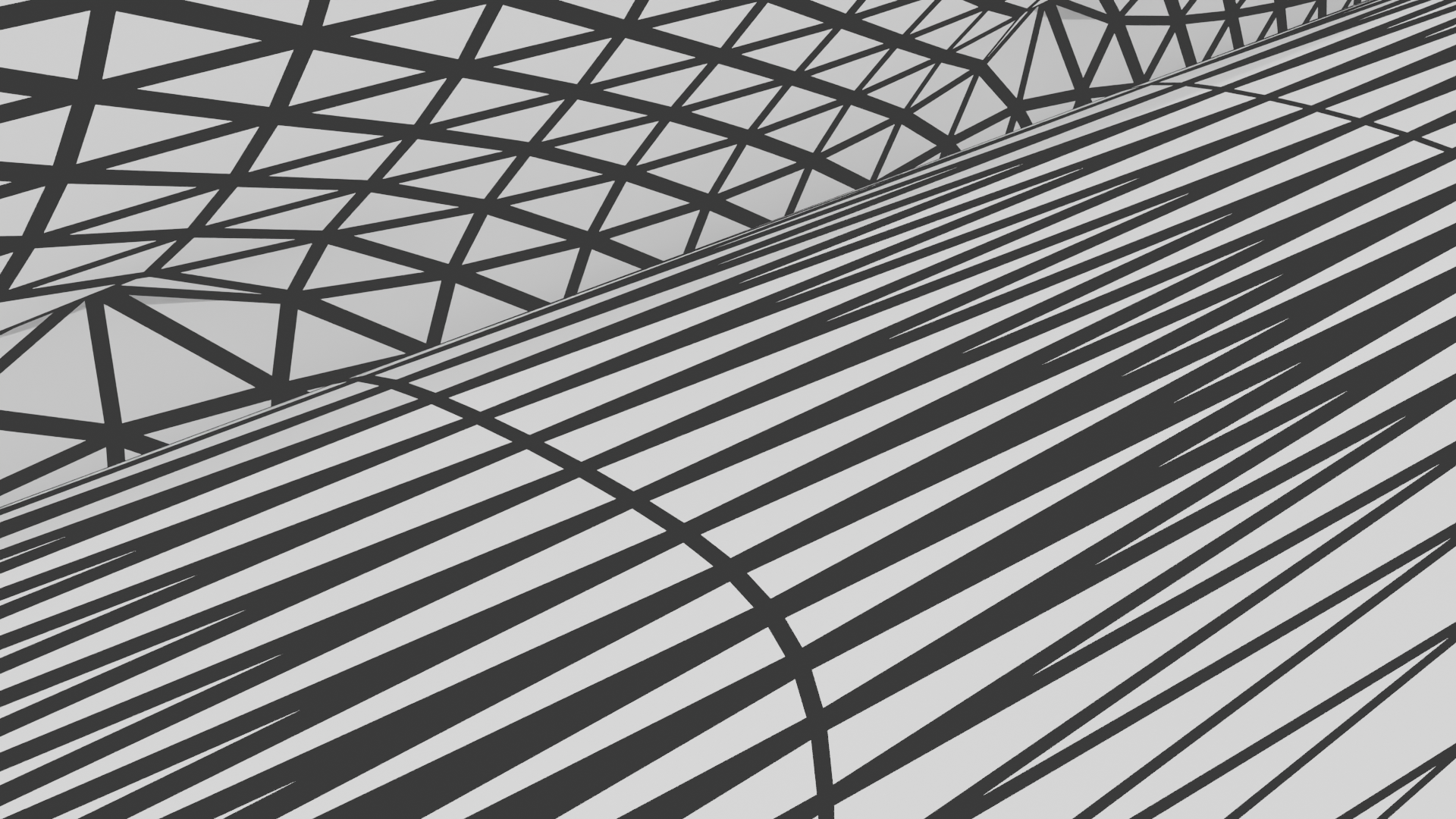 Modern Gray Sofa 3D Model - Professional 3D Model Render 8