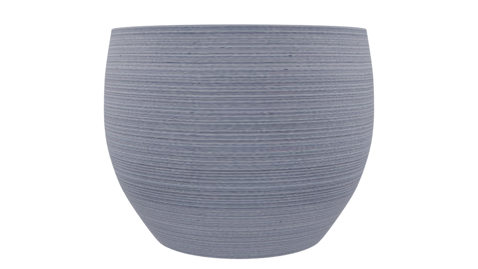 Stri Grey Fiber Pot 3D Model - Professional 3D Model Render 9