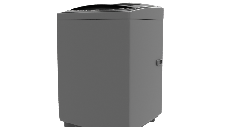 Stylish Household Washing Machine 3D - Professional 3D Model Render 12