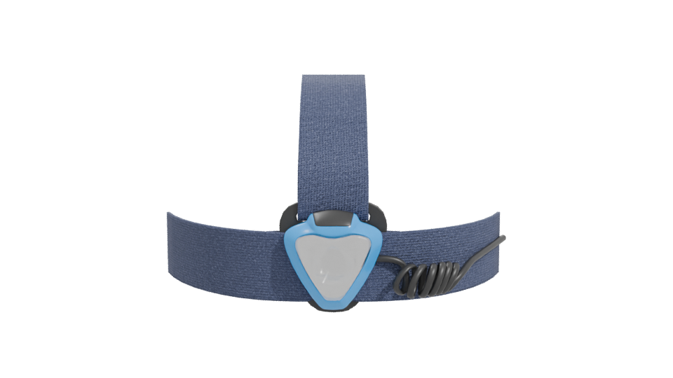 Stylish LED Headlamp Model - Professional 3D Model Render 11