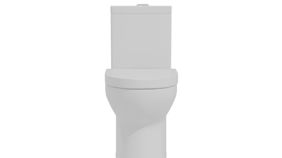 Modern Bathroom Toilet 3D Model - Professional 3D Model Render 11