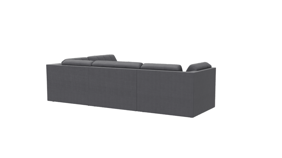 Stylish Modern Sectional Sofa 3D - Professional 3D Model Render 6