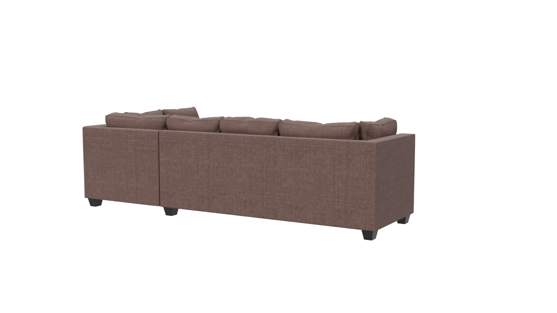 Elegant Sectional Sofa 3D Model - Professional 3D Model Render 6