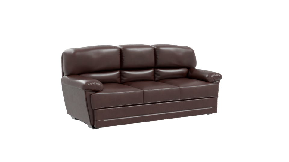 Premium Leather Sofa Model 3D - Professional 3D Model Render 10
