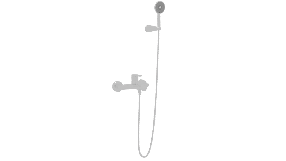 Sleek Modern Shower System 3D - Professional 3D Model Render 10