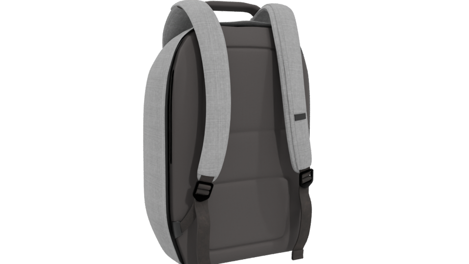 Stylish Minimalist Backpack 3D - Professional 3D Model Render 4