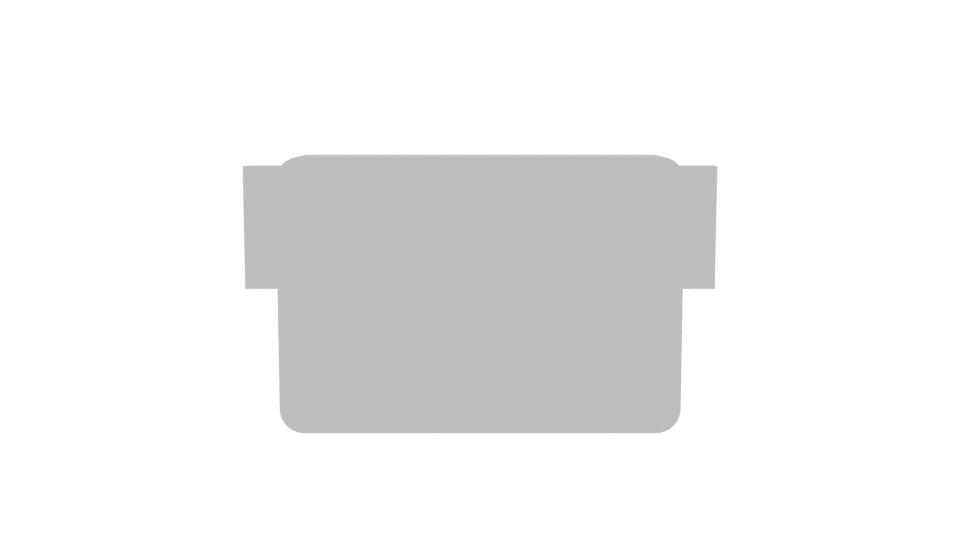 Stylized Metal Clip Holder Model - Professional 3D Model Render 5