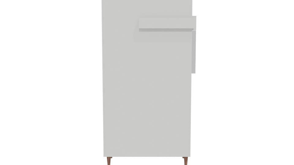 Stylish Modern Kitchen Cabinet 3D Model - Professional 3D Model Render 5