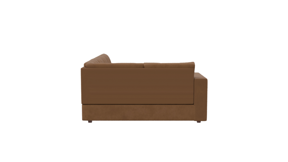 Stylish Sectional Sofa Model - Professional 3D Model Render 8