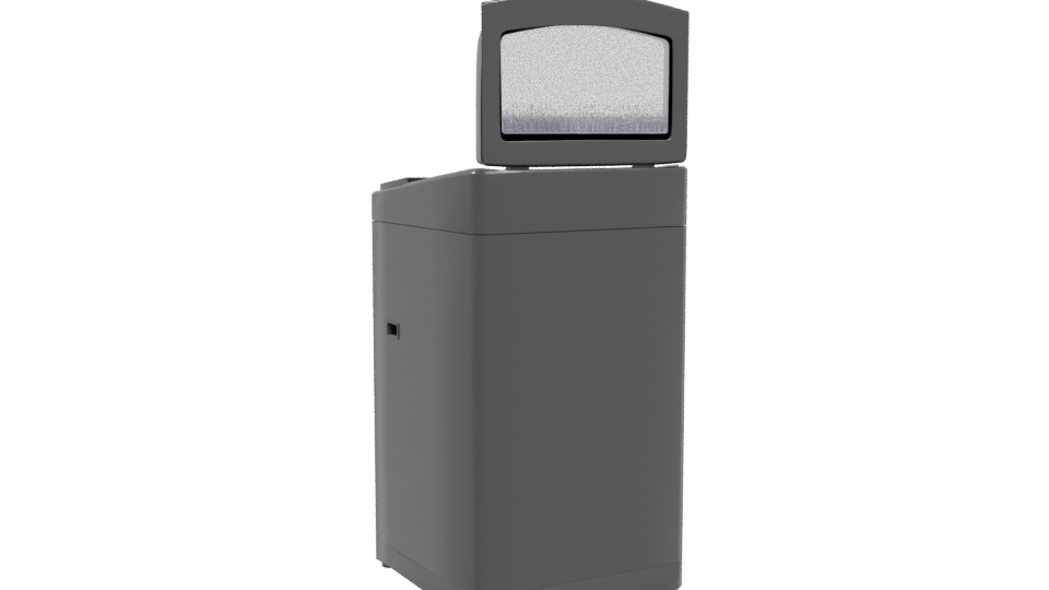 Modern Top-Loading Washing Machine 3D - Professional 3D Model Render 4