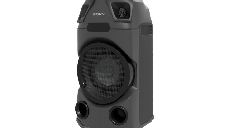 MINICOMP V13_2 Speaker Model - Professional 3D Model Render 12