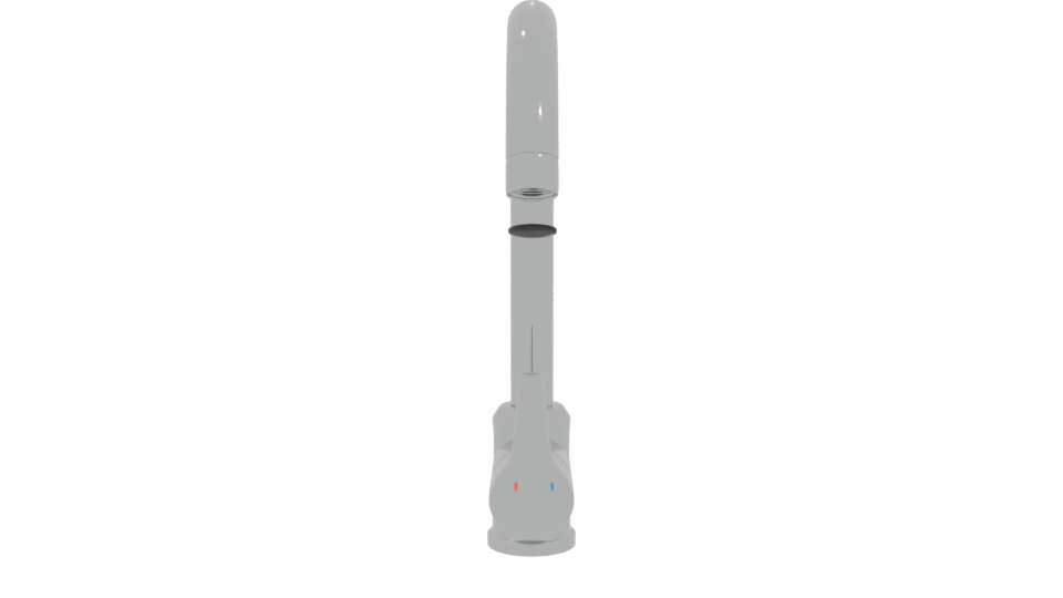 Stylish Modern Faucet 3D Model - Professional 3D Model Render 11