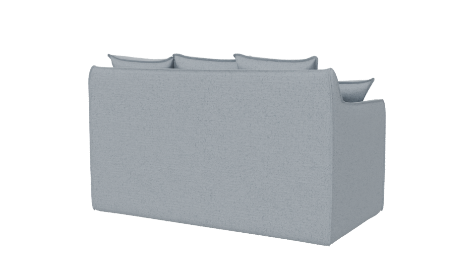 Stylish Modern Fabric Sofa 3D Model - Professional 3D Model Render 6