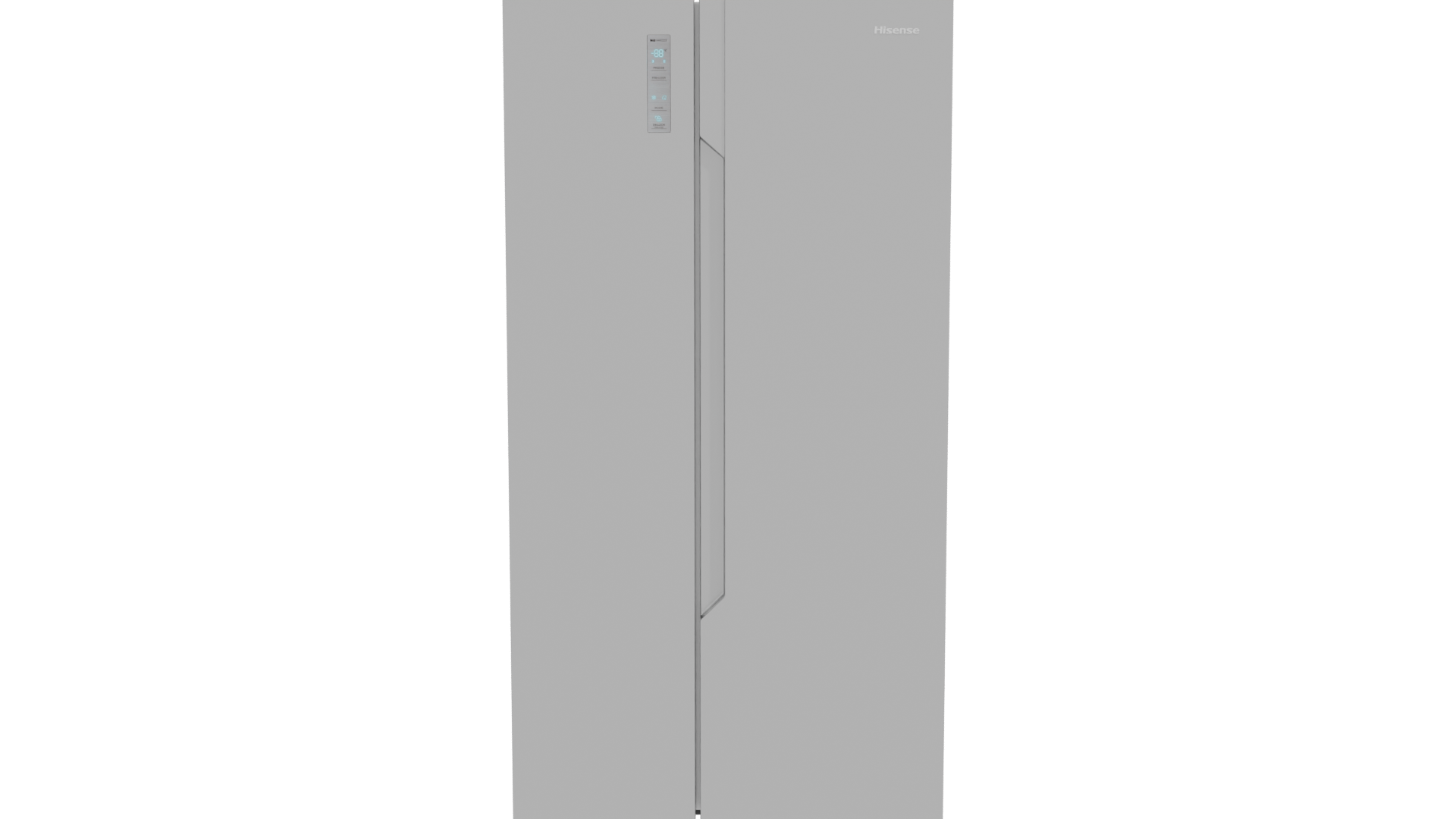 Sleek Stainless Steel Refrigerator 3D - Professional 3D Model Render 11