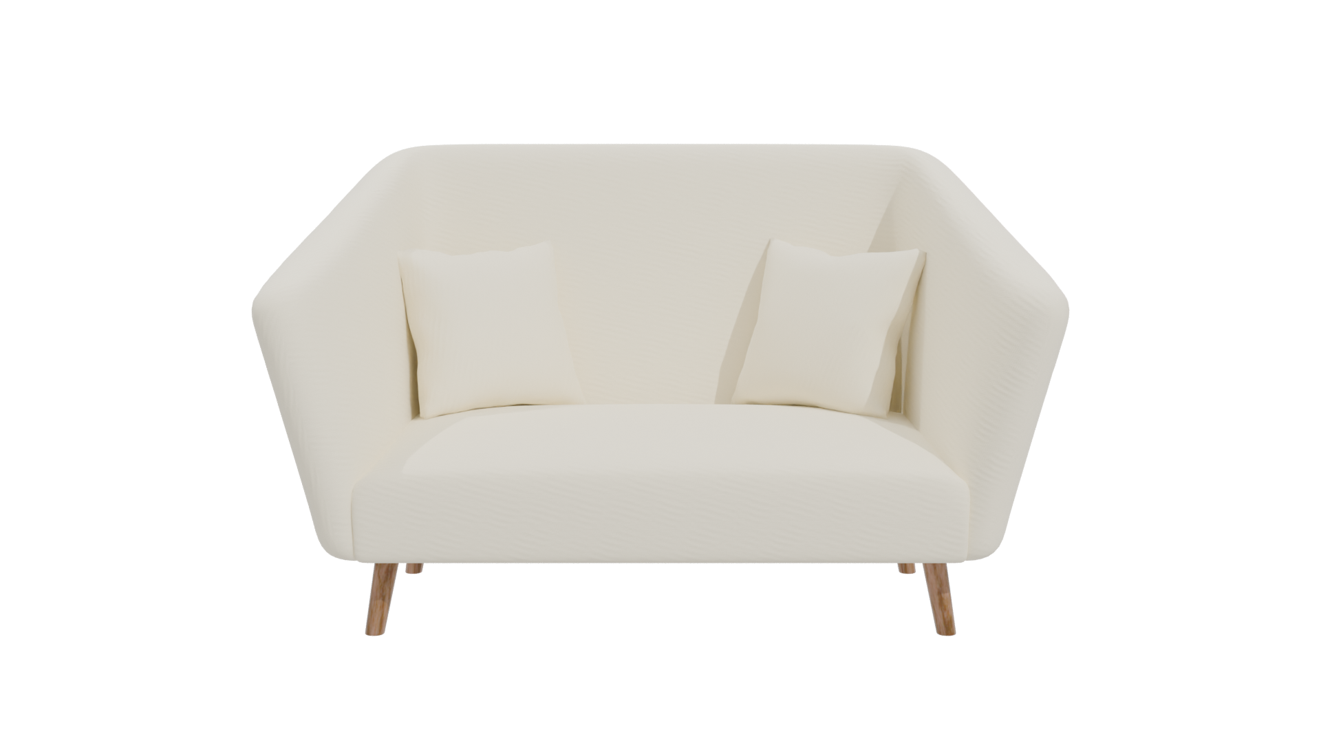 Modern Sofa with Cushions 3D - Professional 3D Model Render 11