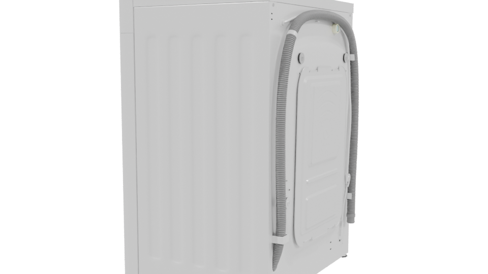 Modern Washing Machine 3D Model - Professional 3D Model Render 3