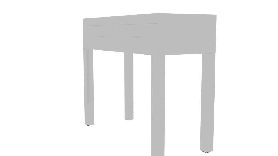 Stylish Modern Console Table - Professional 3D Model Render 13