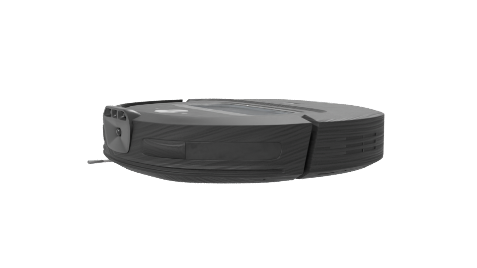 Compact Robotic Vacuum Cleaner Model - Professional 3D Model Render 7