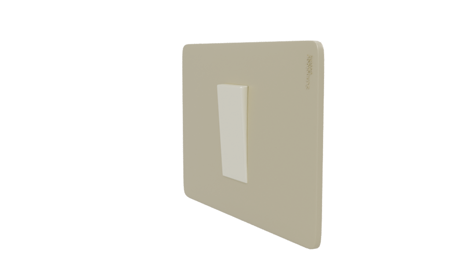 Modern Light Switch 3D Model - Professional 3D Model Render 13