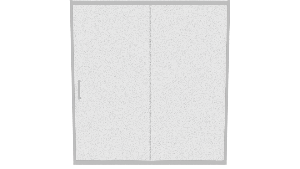 Stylish Sliding Glass Door 3D - Professional 3D Model Render 11