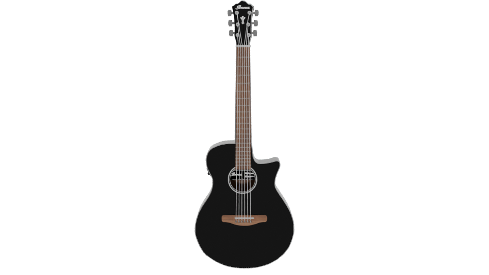 Sleek Acoustic Guitar Model 3D - Professional 3D Model Render 11